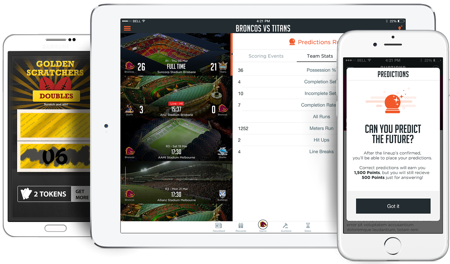 Mobile Fan Engagement App